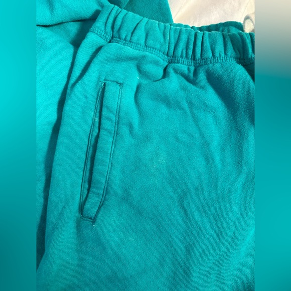 Roots Atheltica women’s green turquoise sweatpants Size S - Picture 5 of 8